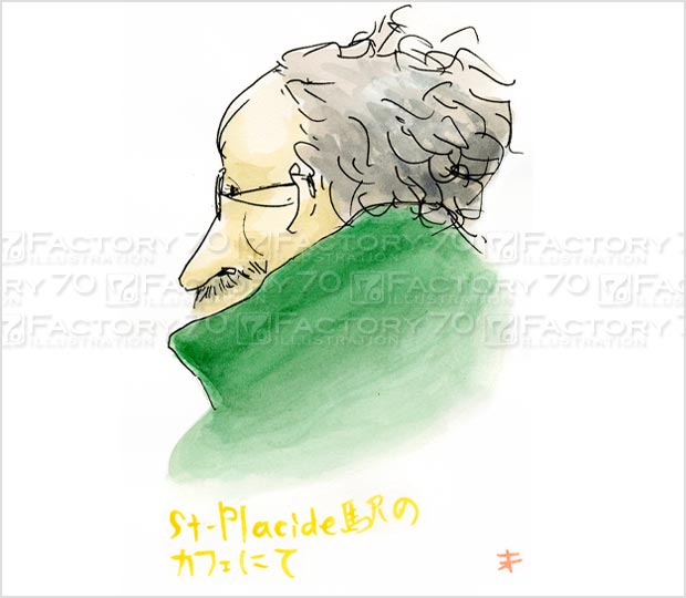 スケッチイラスト (パリ旅行)