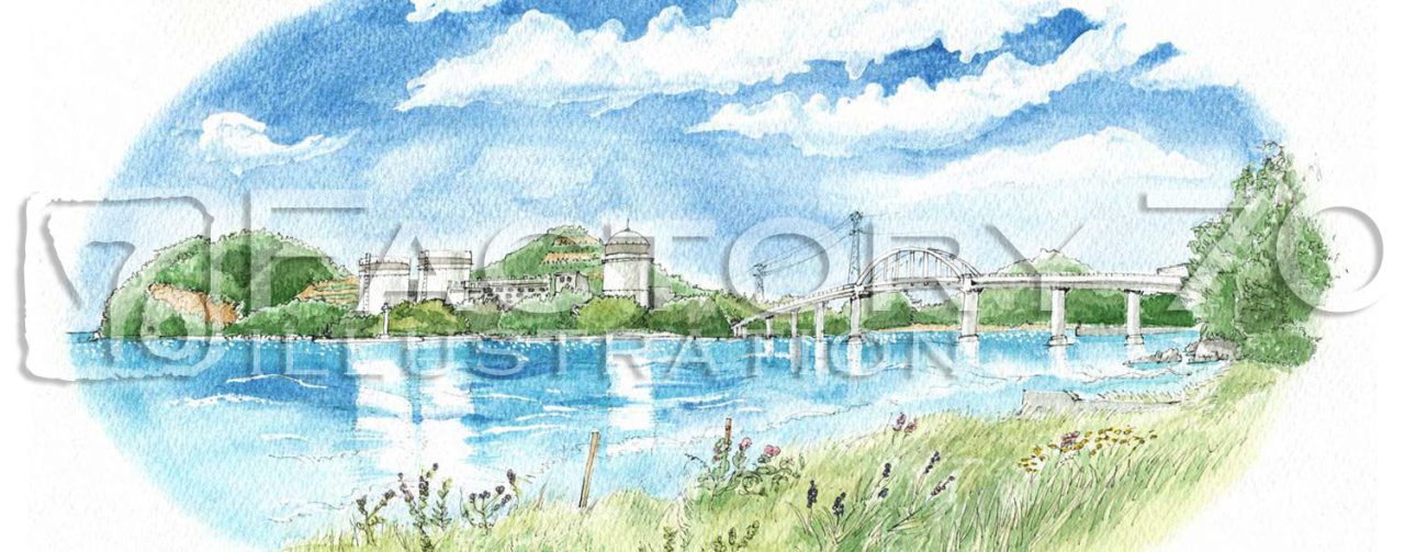書籍表紙イラスト、地図図版両方の制作事例